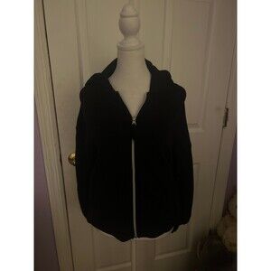 ugg black zip up sweater